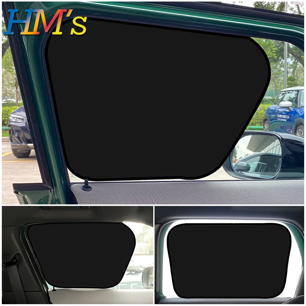 Compatible with  Mini Cooper J01 J05 Aceman U25 Countryman F65 F66 F54 F55 F56 F57 R55 R56 R60 Car Side Window Sunshade