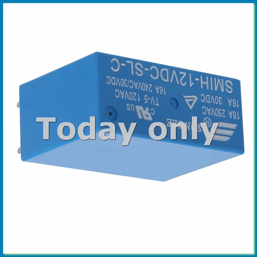 10PCS / Lot Power Relays SMIH-12VDC-SL-C 12V 16A 8PIN a Set of Conversions-A09I