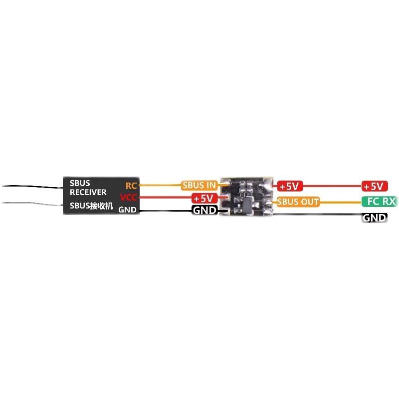 SBUS Inverter Save F411 F405 Flight Control Sbus pad from falling DIY Repair Parts