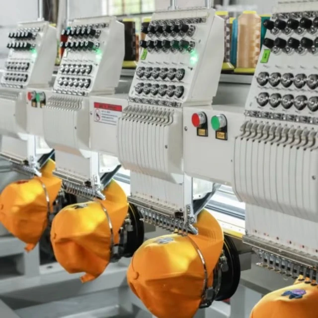 ZHIYU new Digital High speed 12 Needles Automatic New 4 Heads Computerized Embroidery Machine for Industrial Commercial Use