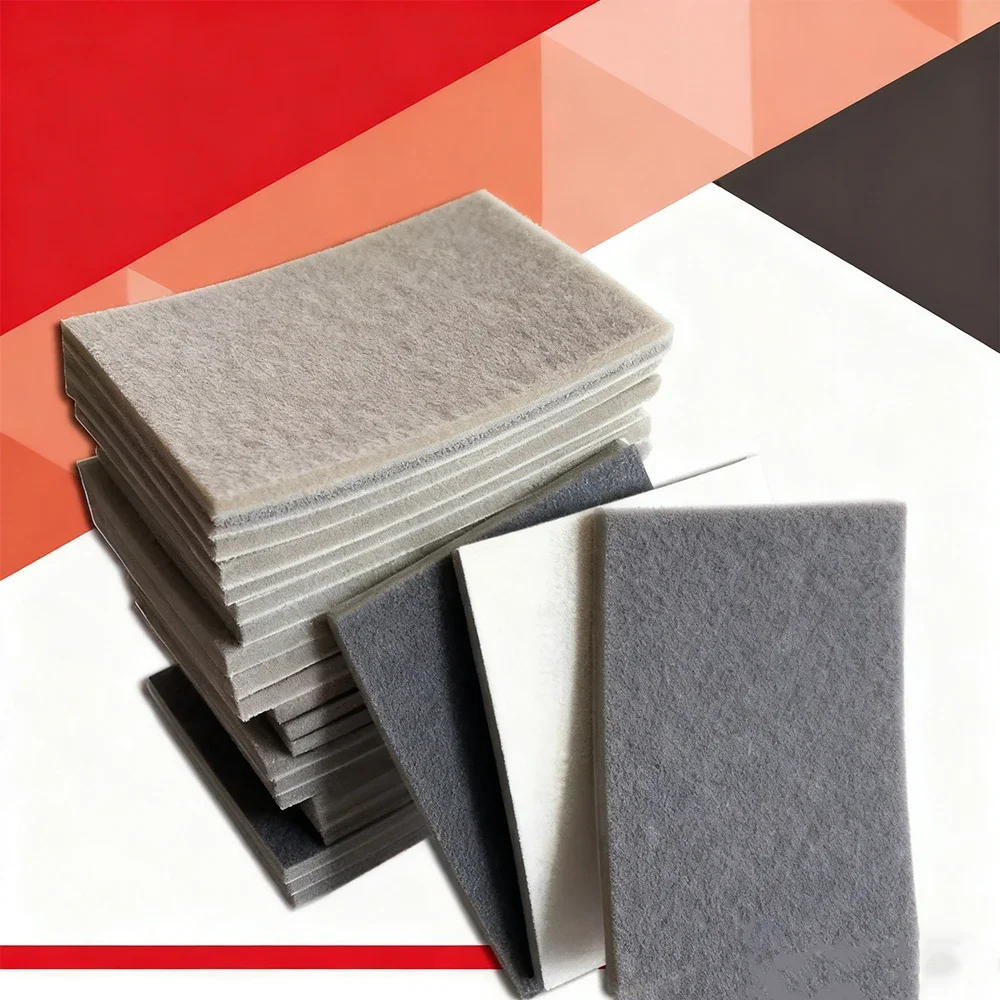 2-60Pcs Rectangular Sponge Sandpaper 70*100mm 300Grit-3000Grit Car Plastic Furniture Metal Polishing Accessories Thickness 5.7mm