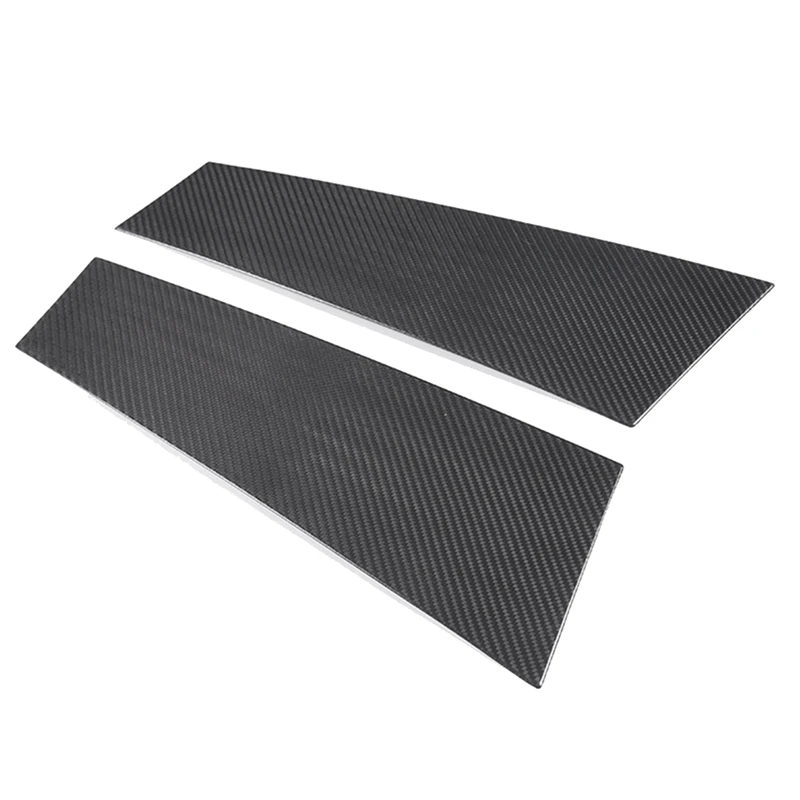 

1Pair Real Carbon Fibre Centre Pillar Trim Panels Parts For 2022-2023 BMW 4 Series 4-Door Version Window Column Molding Strip