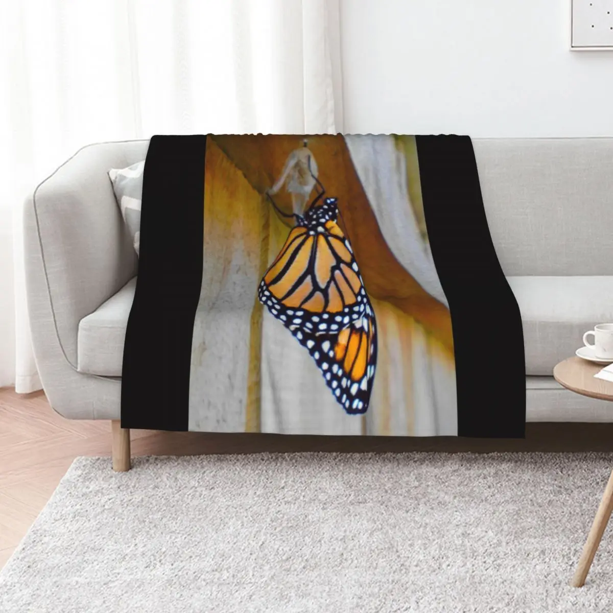 Monarch Butterfly Throw Blanket halloween Beautifuls Blankets Sofas Of Decoration Luxury Beach For Baby Blankets