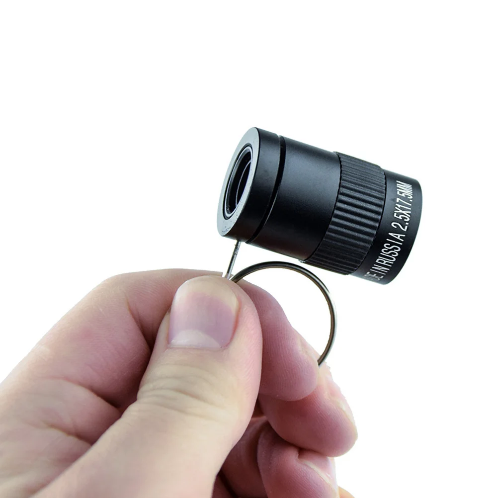 

2.5x17.5mm Ultra Miniature Monocular Telescope 2.5x Magnification Handheld for Hd Observation Outdoor Travel