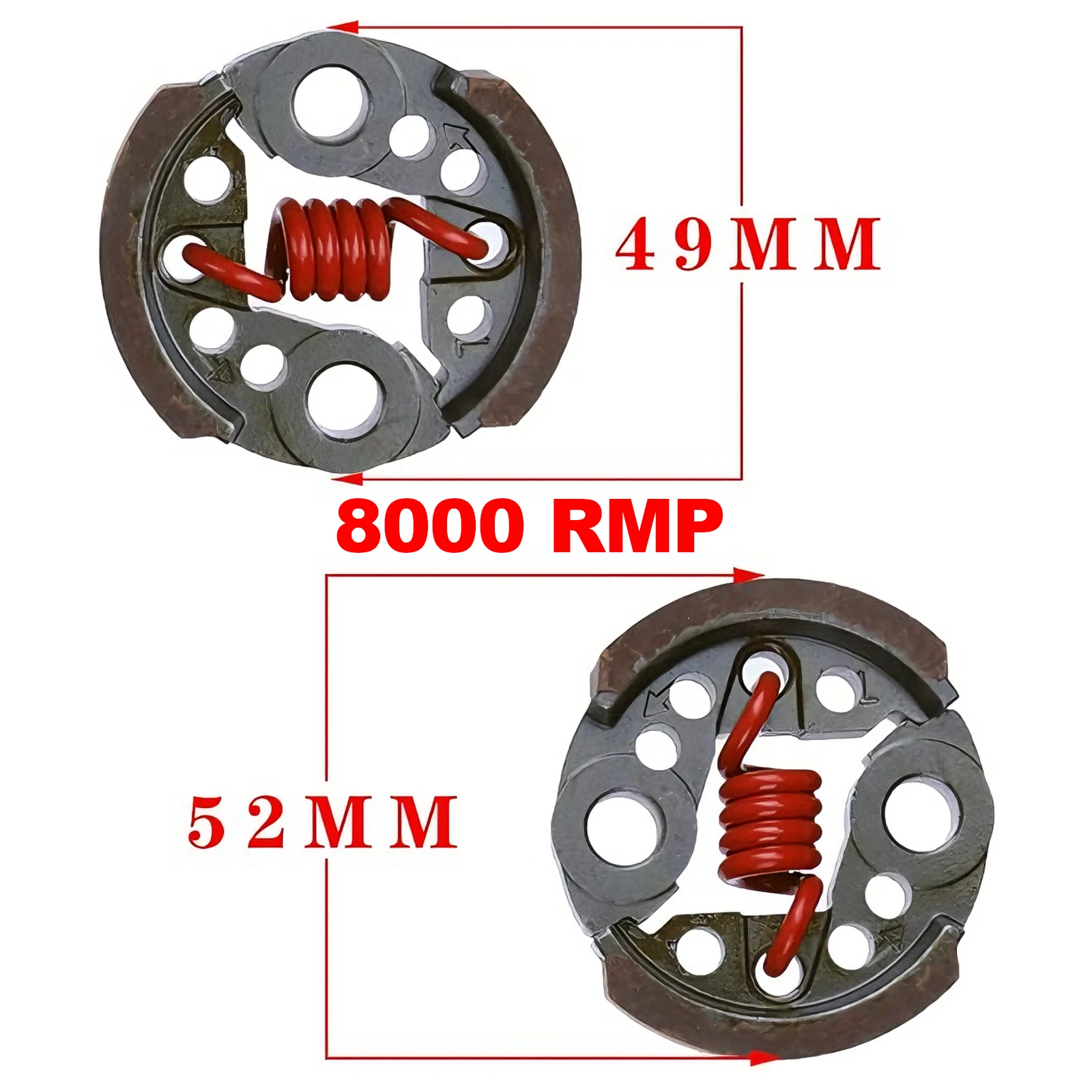 TSRW 6000 ~ 10000 RPM Kit Frizione per Auto RC 23CC-71CC Motore per 1/5 HPI ROFUN ROVAN KM Baja Losi 5ive T FG GoPed RedCat Rc Parti