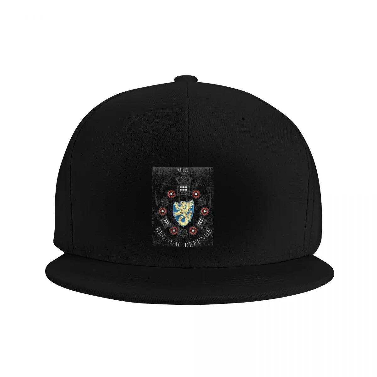 MI5 British Intelligence Security Service Distressed Baseball Cap black Sports Cap Hats Man Women's