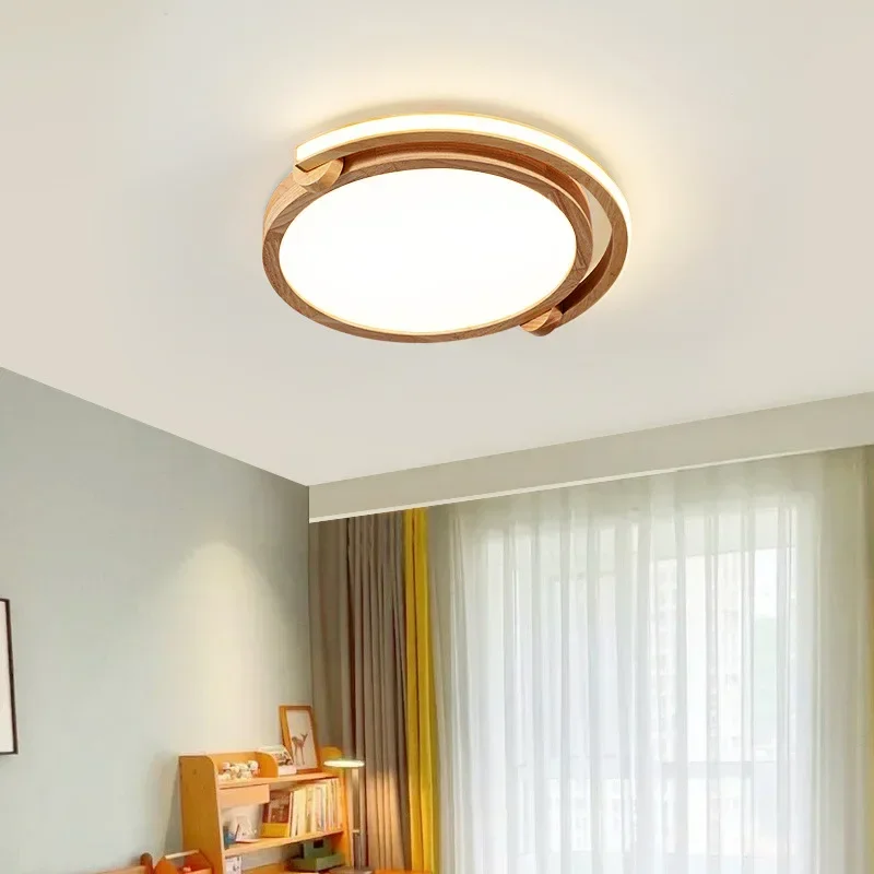 Nordic Cream Style Ceiling Light Modern Simple Bedroom Xyloid Ceiling Light Originality Indoor Lighting Lampada Da Soffitto FYCL