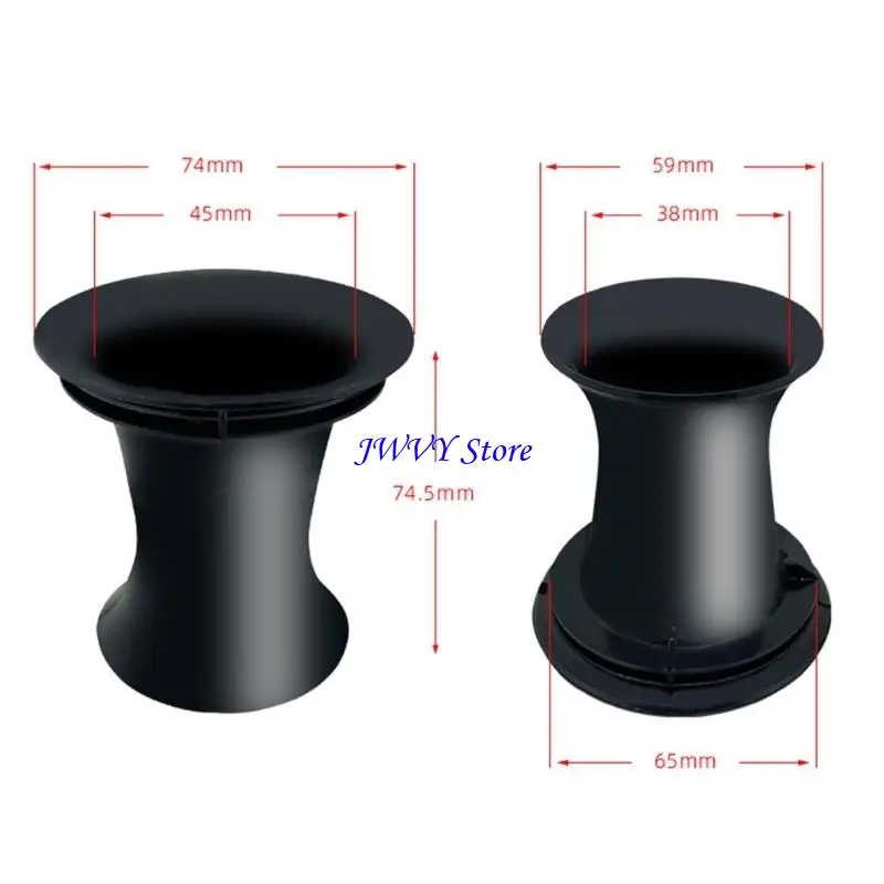 573A 내구성 ABS 구성 우수베이스 향상을위한 반전 스피커 튜브를 설치하기 쉬운 음향 스피커 튜브