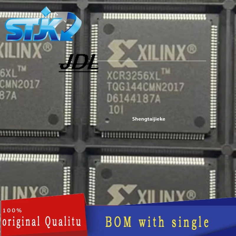 XCR3256XL-10TQG144C package QFP144 embedded chip CPLD (complex programmable logic device) brand new original off the shelf