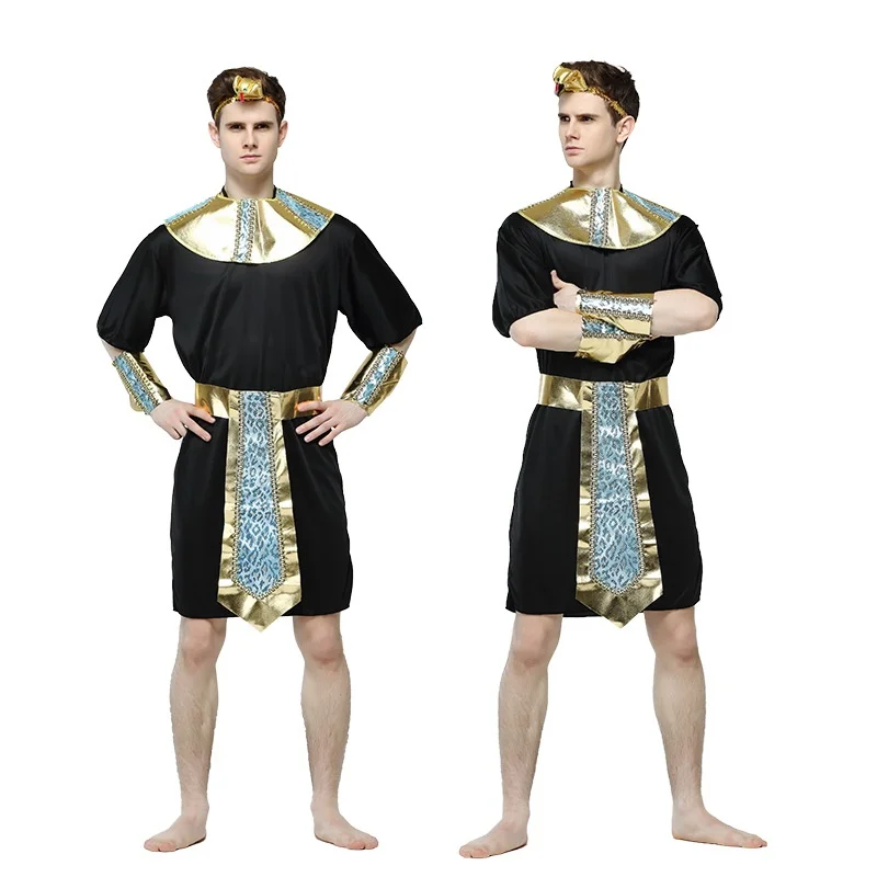 زي الهالوين بلا فرعون للرجال البالغين للحفلات التنكرية، زي لخطط الأدوار، أداء المسرح الصيني التقليدي... #3