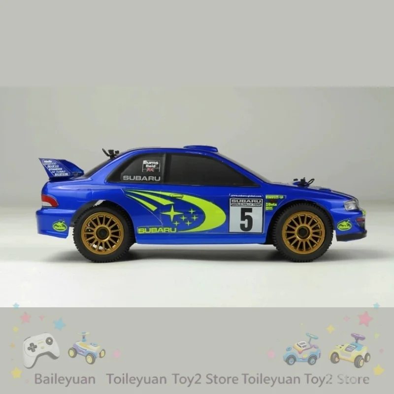 1/24 Brushless RC Car Subaru Simulation Rally Car Mini 4WD Remote Control Model Vehicle For Hobbyists Racing Enthusiasts