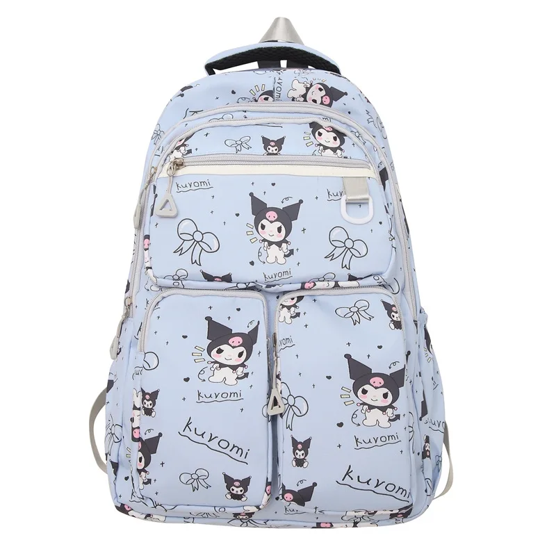 

Kuromi school bag girls middle school students high school students college students cute girly heart large capacity backpack