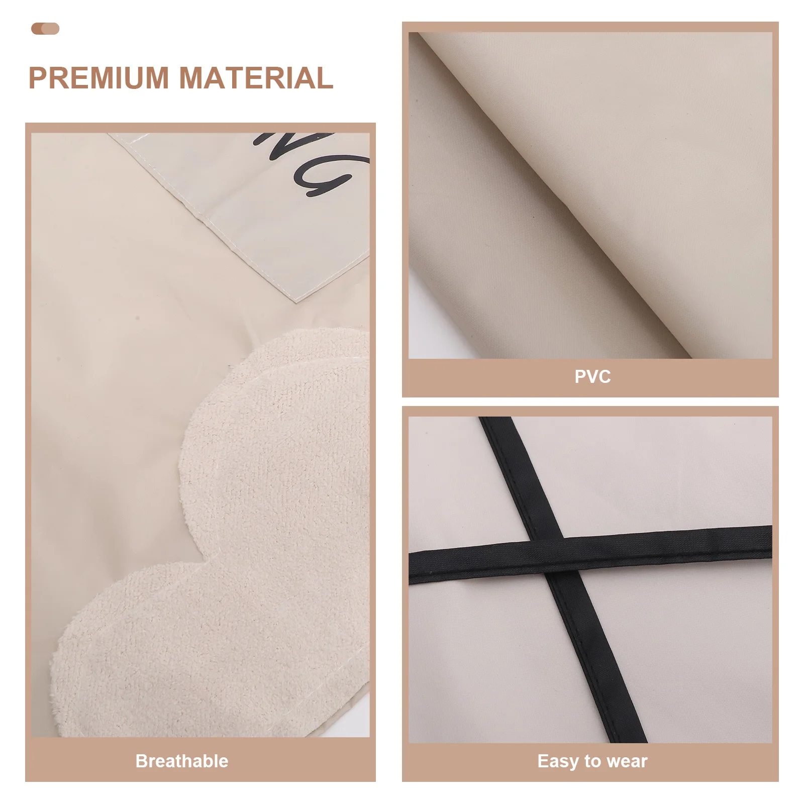 

PVC Cooking Apron with Pockets for Women Men Kitchen Bbq Grilling Easy Clean Protector Cooking Apron Kitchen Aprons