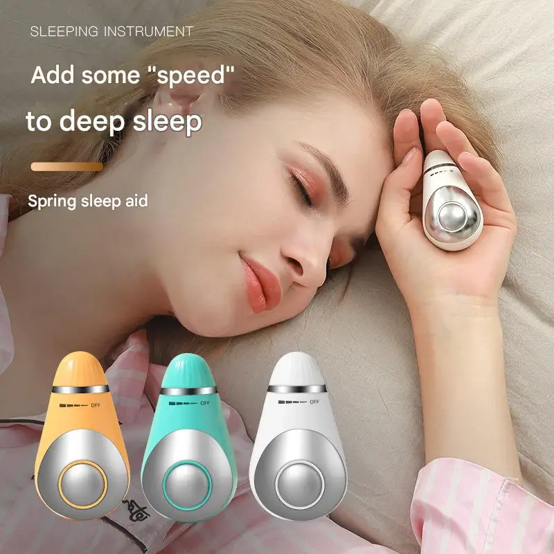

Portable Micro-Current Sleep Aid Instrument Intelligent Sleeper Design to Combat Insomnia,Reduce Anxiety,Promote Restful Sleep