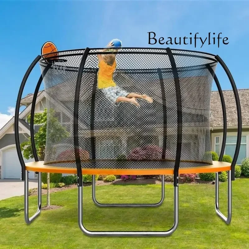 J Outdoor Trampoline Into A Trampoline Trampoline Household Indoor Large Bounce Bed Bungee Bed