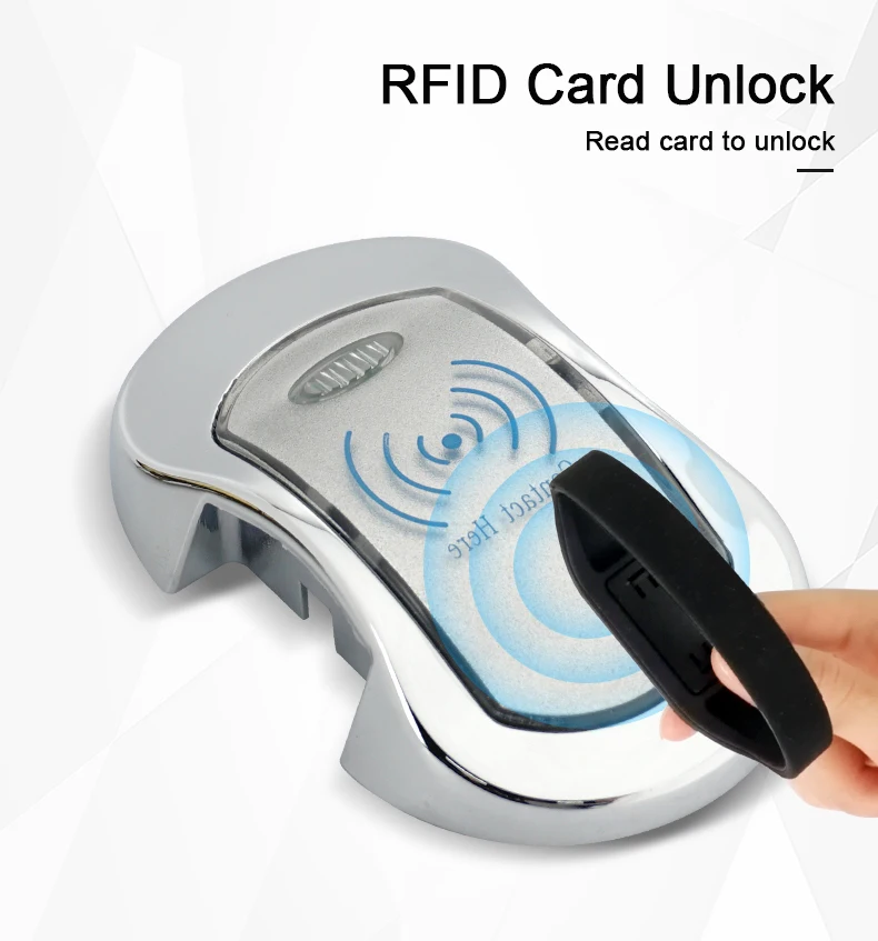 Gym SPA 125 kHz Schrankschloss Intelligentes RFID-Schließfachschloss – Detail 5