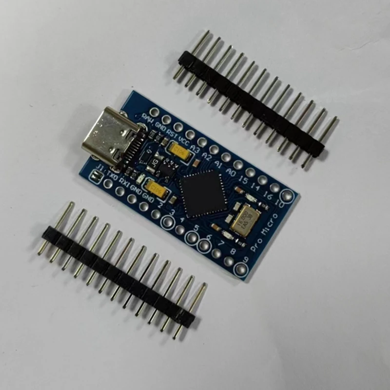 Development Board Metal Development Board TYPE-C Interface Atmega32u4 Self USB Updater 5V/16M Microcontroller