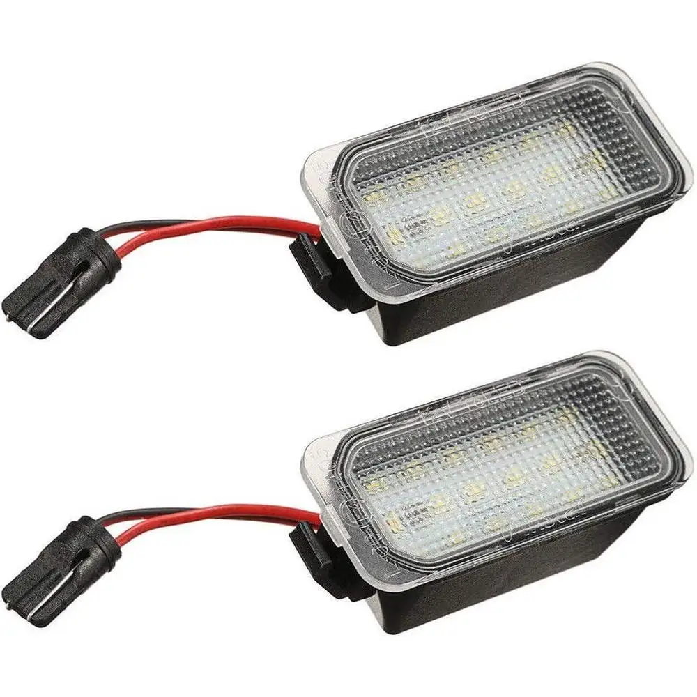 2 x LED ไฟป้ายทะเบียน SMD 542119   เข้ากันได้กับจากัวร์ XJ XF; เข้ากันได้กับ Ford FIESTA MK VII 2008 UP