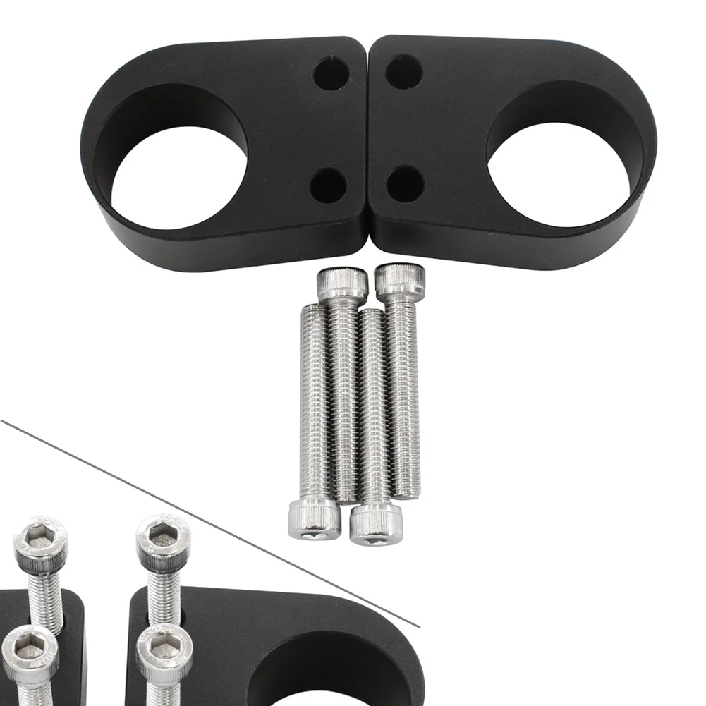 

1 Pair Black Motorcycle Aluminum Handlebar Riser Spacer Kit For Kawasaki Ninja EX250 250R 300 300R 2008-2019