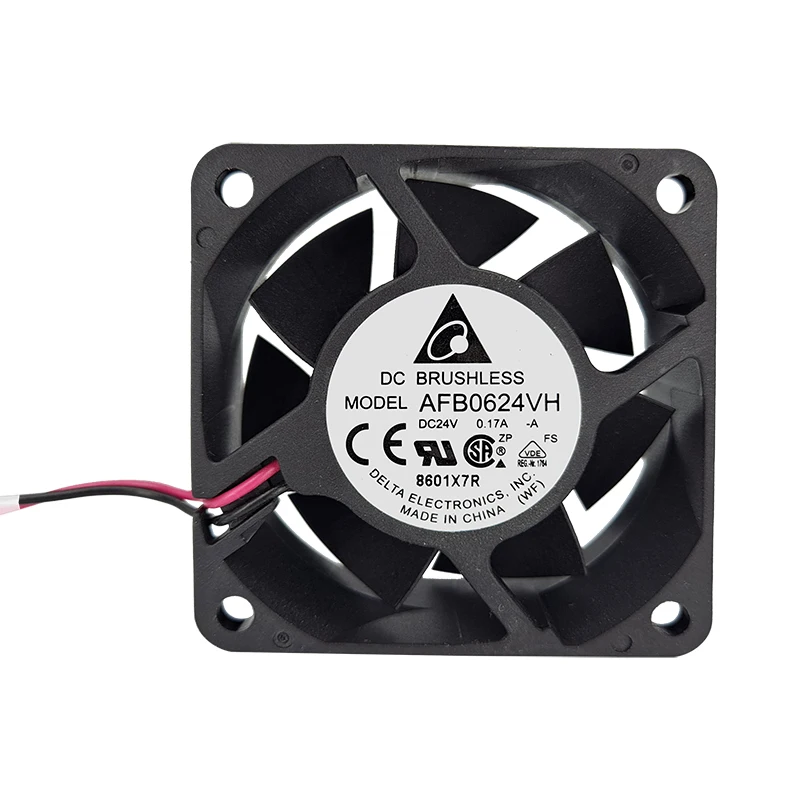 AFB0624VH-A 6025 60*60*25MM 6CM 24V 0.17a 6cm 5500rpm new delta axial cooling fan