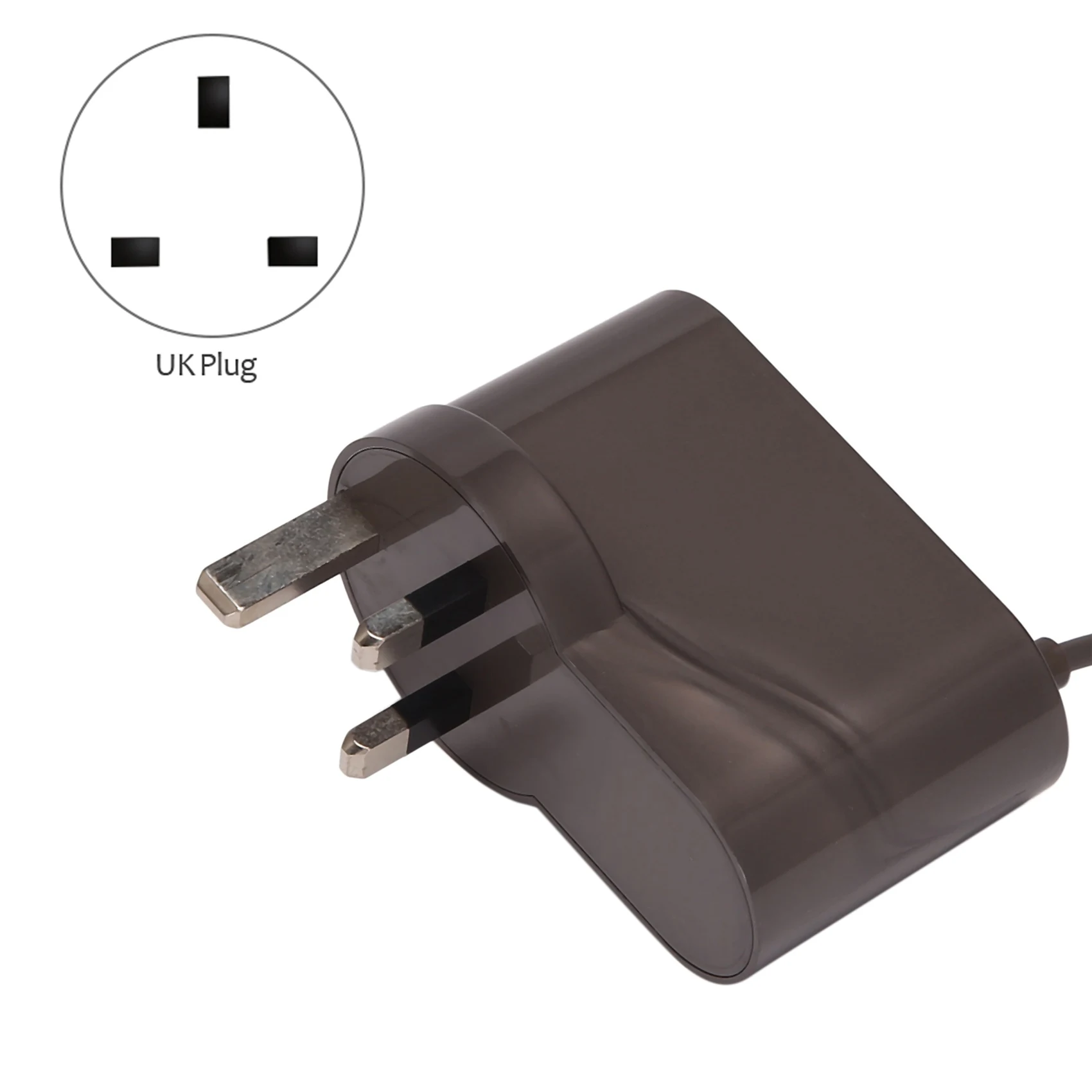 Cargador para aspiradora Dyson DC30, DC31, DC34, DC35, DC44, DC45, DC56, DC57, enchufe del Reino Unido