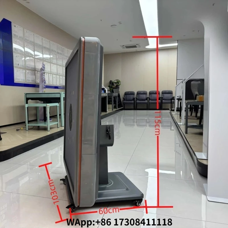 Inean Play Automatic Shuffle Okey Rummy Board Game Table Electronic Mahjong Machine For Cozy Coffee Bar Lounges Experience