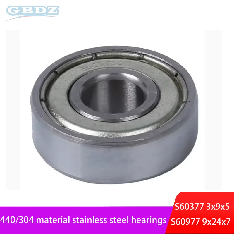 

1Pcs Stainless Steel Bearing Deep Groove Ball Bearing S603ZZ S604ZZ S608ZZ S604Z S606Z S608ZZ S609ZZ