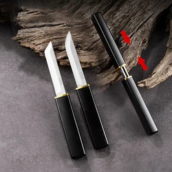 1PCS High-grade Double Knife High Hardness Fruit Stainless Steel Easy To Carry Knives