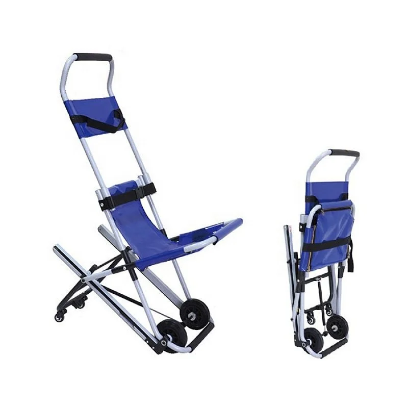 Stair Climbing Stretchers Manual Rescue Stair Chair Stretchers for First Aids Hospital Rehabilitation Therapy