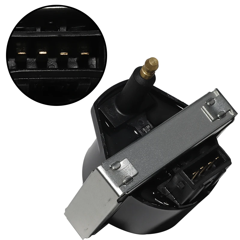 Bobina de ignição de motor de carro 597045, para citroen ax xm zx peugeot 106 205 96035284 9603528480 2526026a, acessórios automotivos