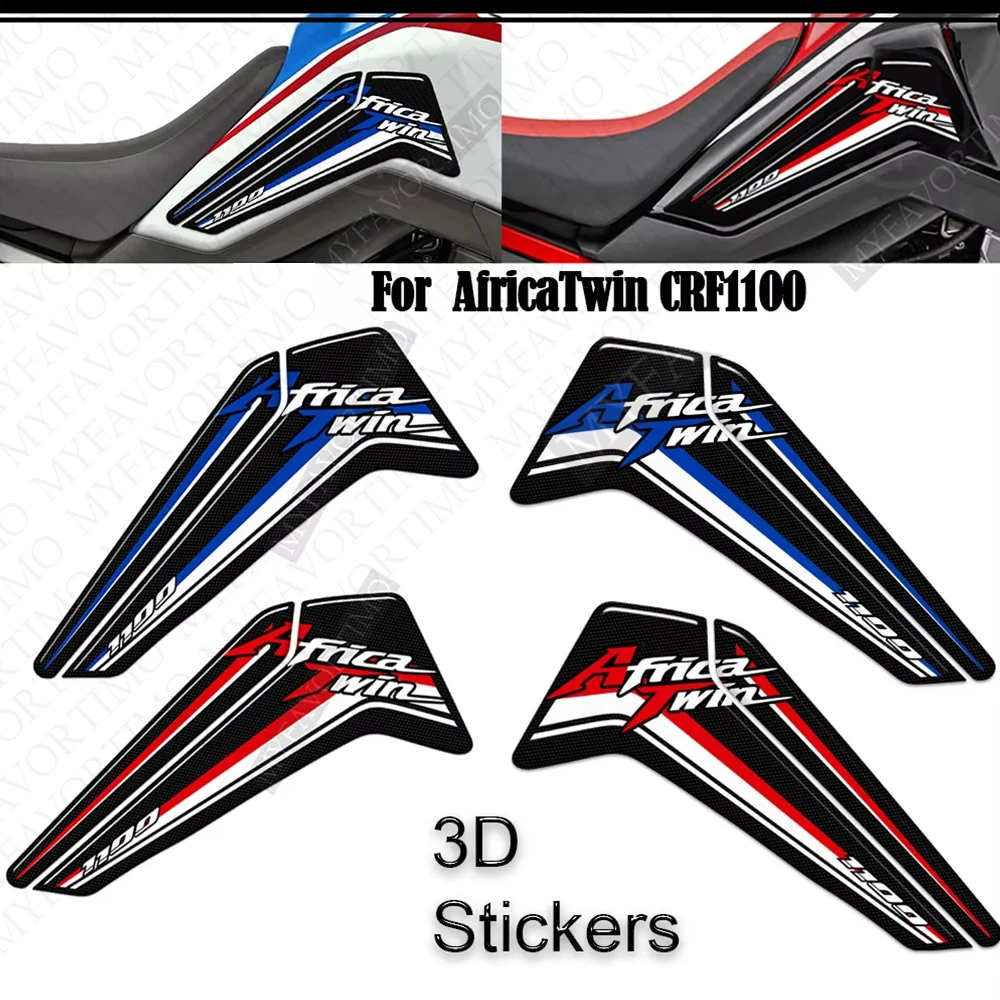 

Motorcycle For AfricaTwin CRF1100 CRF 1100 L ADVENTURE SPORT Tank Pad Side Gas Fuel Oil Kit Windshield Trunk Stickers