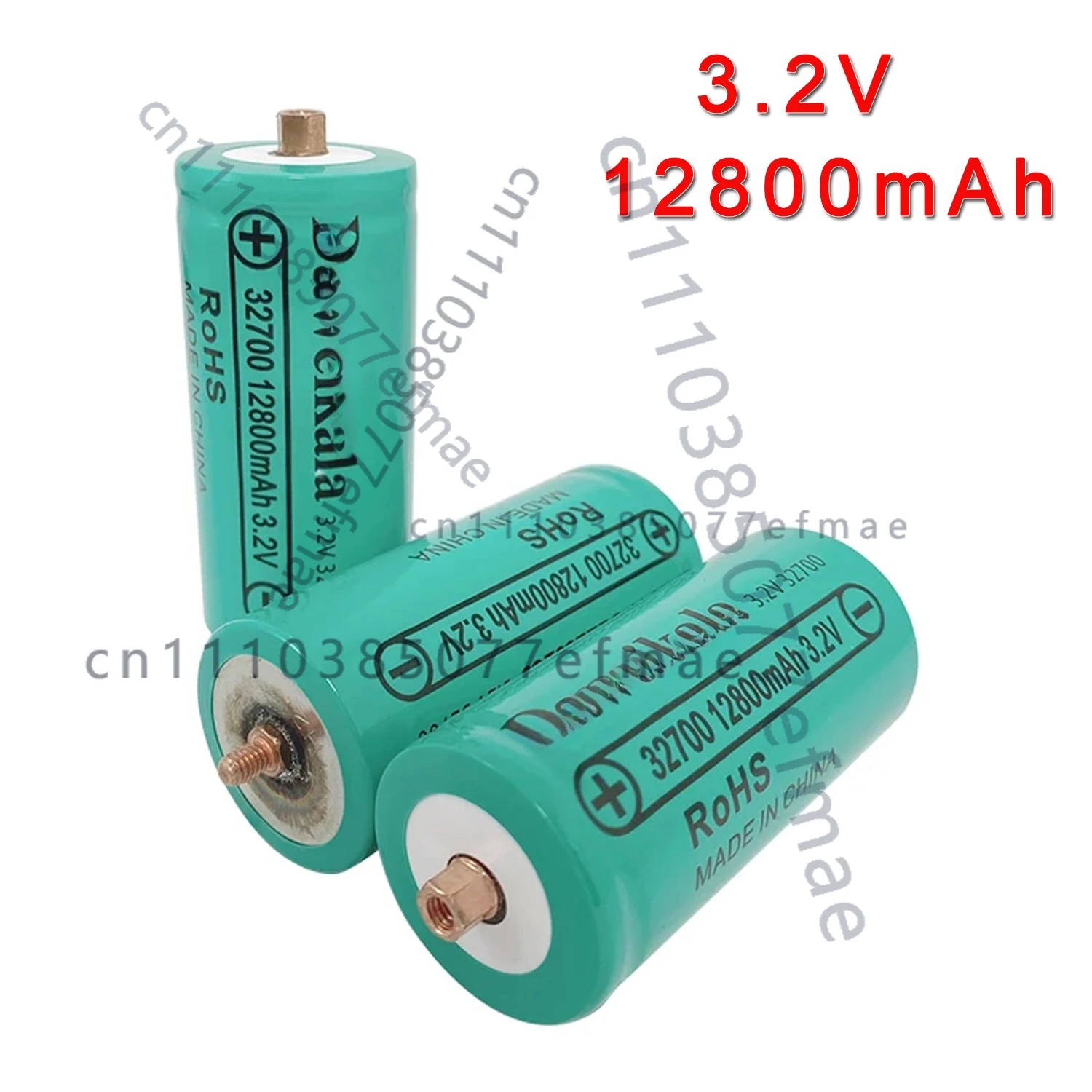 

Аккумулятор Daweikala 32700 3.2V 12800mAh Lifepo4 перезаряжаемый, с креплением на винтах, новый