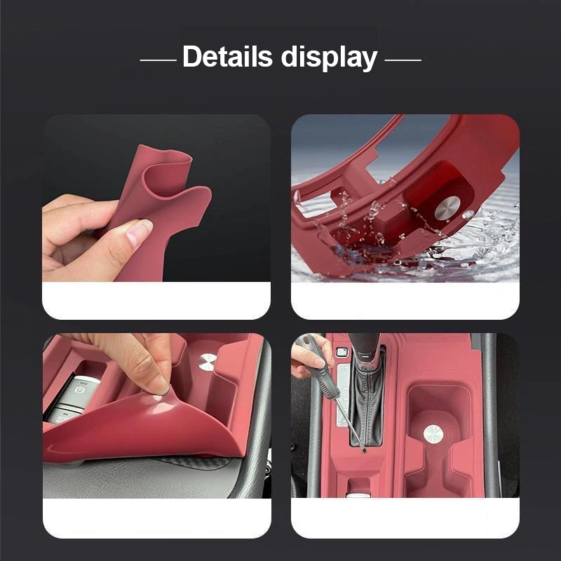 

Для Nissan Sylphy Sentra B18 8th 2020 ~ 2025 автомобильный центральный контроль с беспроводной зарядкой силиконовый коврик для чашки воды аксессуары для интерьера