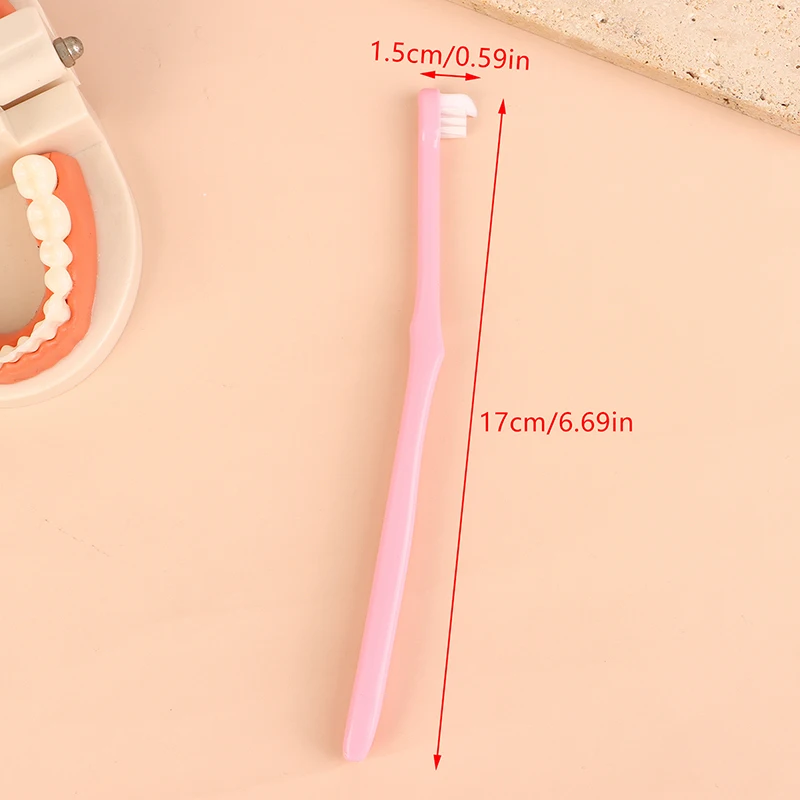 Orthodontic Toothbrushes Concavity Multicolour Interdental Brush For Cleaning Ortho Braces Toothbrush