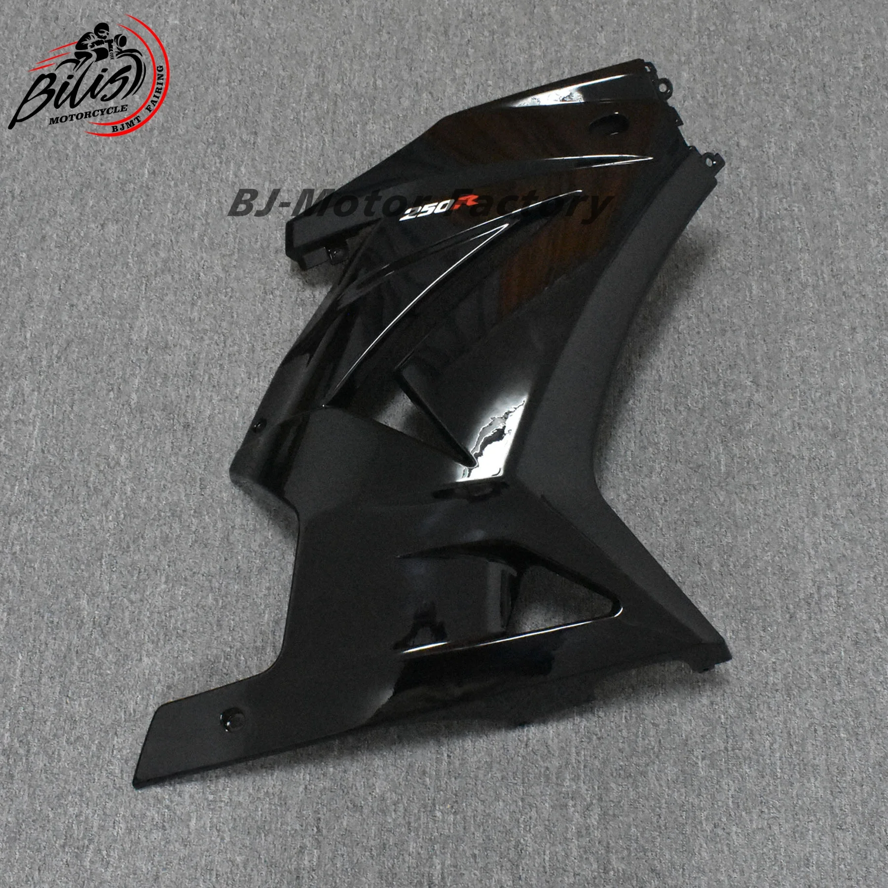 غطاء هدية للوحة على كلا الجانبين للدراجة لـ KAWASAKI ZX250 2008-2012 - واقي جانبي مصبوب حقن ABS