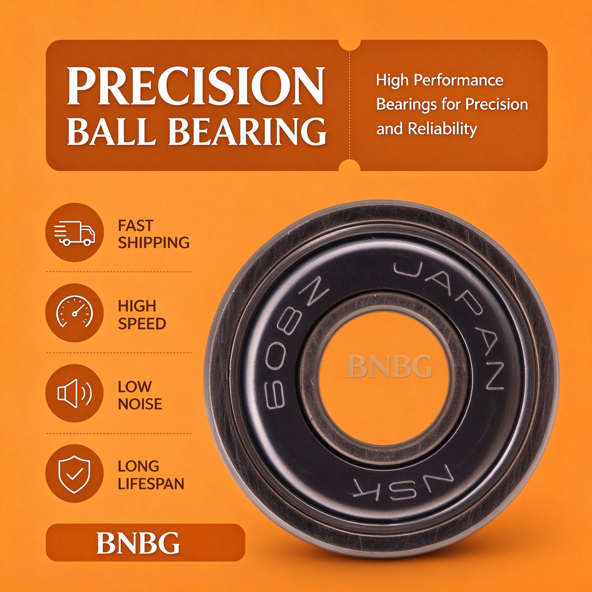 NSK Miniature Deep Groove Ball Bearing ZZ 2RS 686 6x13x5mm 6135mm Miniature Bearing Micro Bearing Motor Bearing RC Car Bearing
