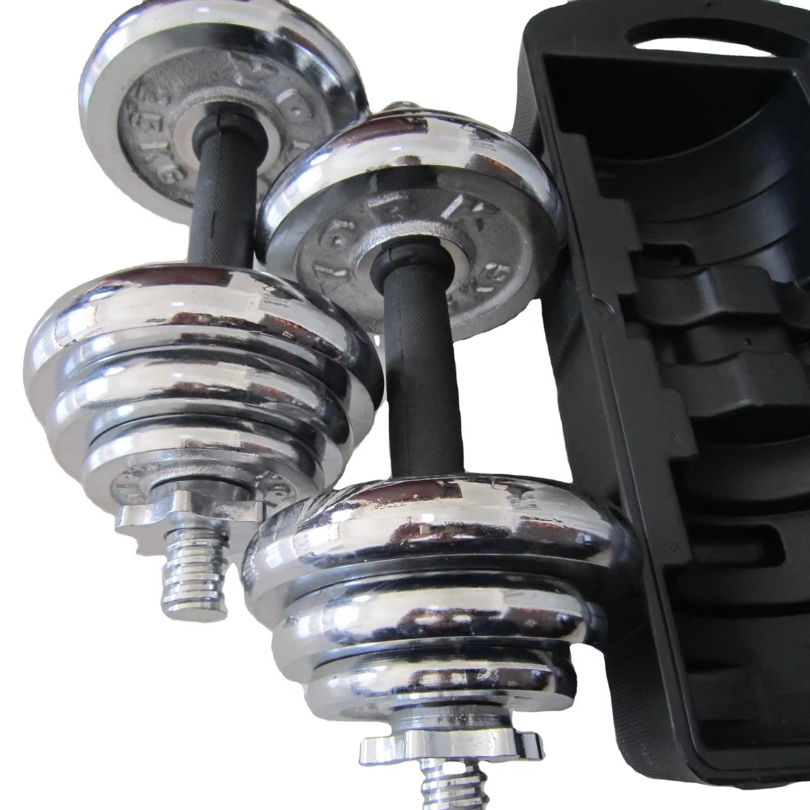 Hot sales Practice arm muscle ajustables barbell set 30kg electroplating dumbbell home gym use factory wholesale