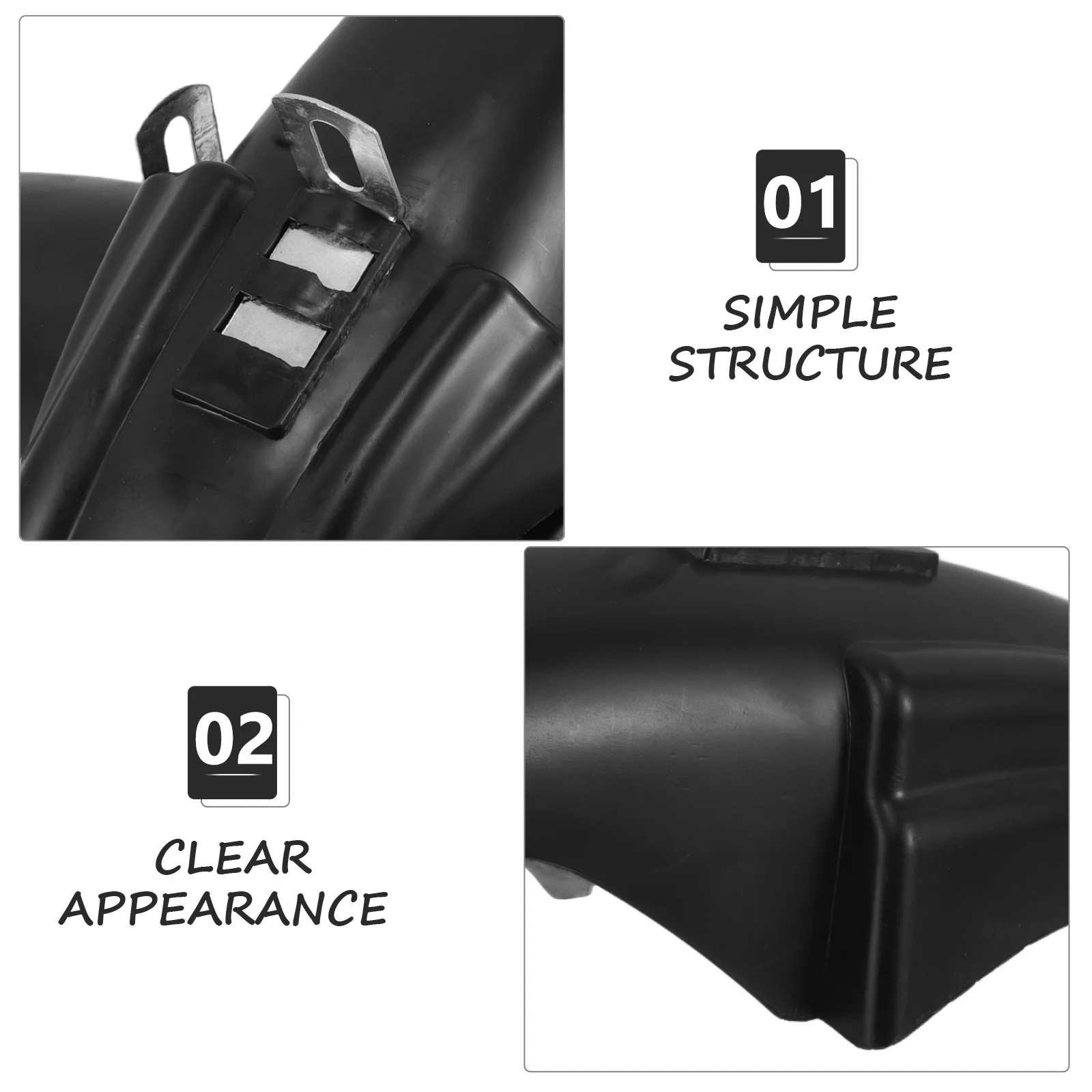 1Set Mountainbike Kotflügel Set Einfach Installieren Wasserdichte Schmutzfänger Fahrrad Teile Vorne Radfahren Zubehör