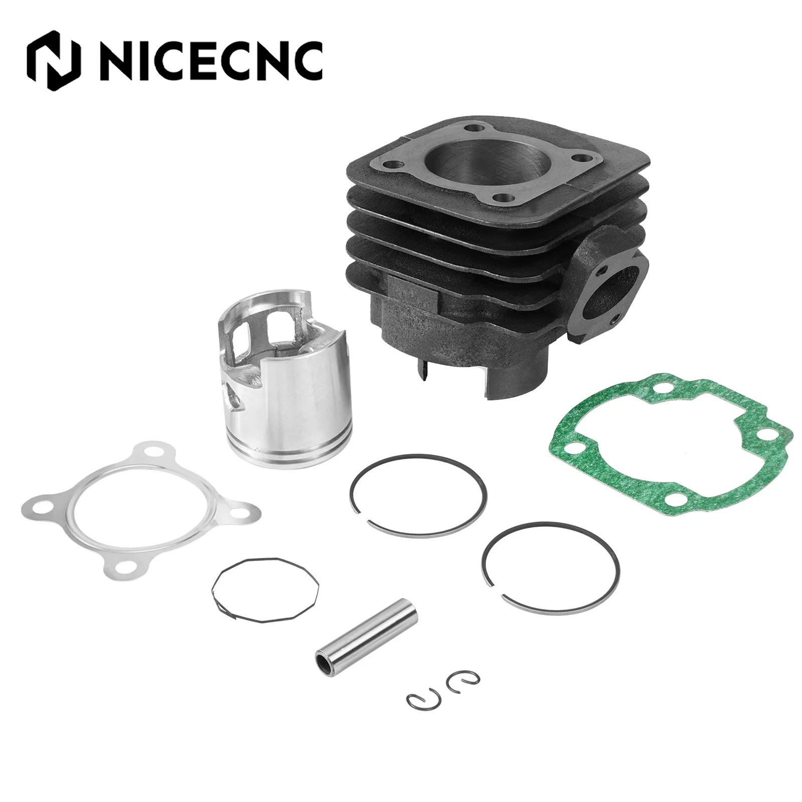 

70cc Racing Big Bore Cylinder Kit For Jog Minarelli Yamaha 50cc 2-Stroke 47mm Jonway Jmstar Roketa Sunl Moped ATV Engine