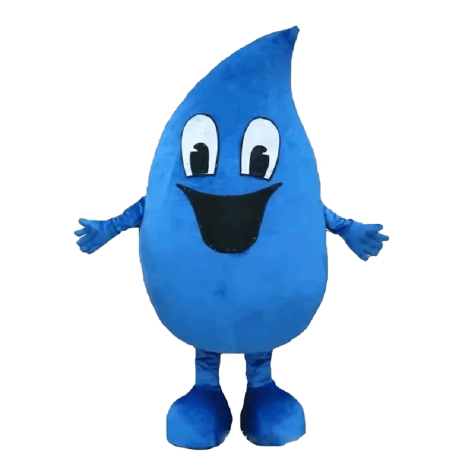 Disfraz de Mascota de gota de agua para adultos, ropa de muñeca de gota de agua para halloween, fiesta de Navidad, publicidad, disfraz para caminar, nuevo