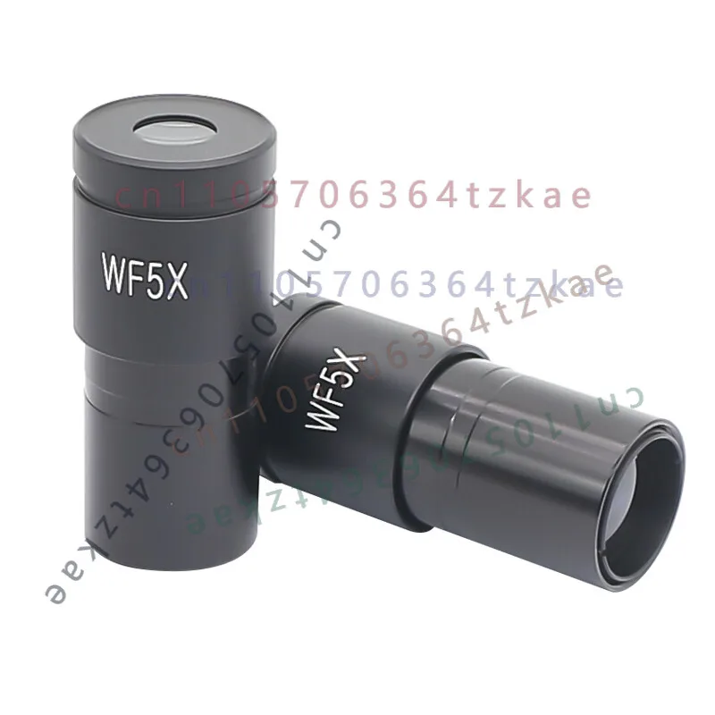 WF5X 20mm Wide Field Eyepiece for Biological Microscope 23.2mm Mount Ocular Optical Observation Accessory