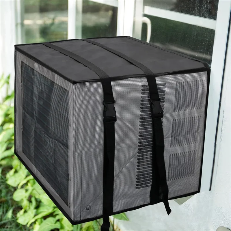 

ABUI-Window Крышка переменного тока 22 "X 15,7" X 16,5" Вентилируемое окно Сетчатая крышка кондиционера Крышки переменного тока для наружной защиты блока переменного тока