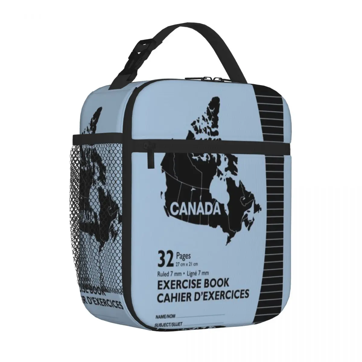 Bestselling Blue Book Matte Finish Lightweight Lunch Bag Auto Travel Cooler Lunch Bag