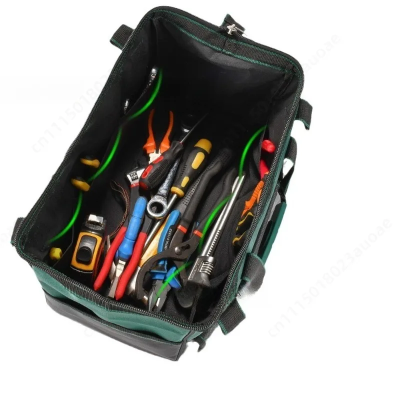 Multifunctional Tool Bag, Thick Wear Resistant Oxford Cloth, Large Capacity Storage for Repair, Shoulder Carry Custom Available