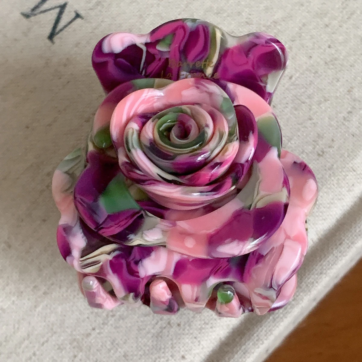 Rose Mixed Summer flower hair clip for women beach vocation travel hair Clips  hair accesorries female