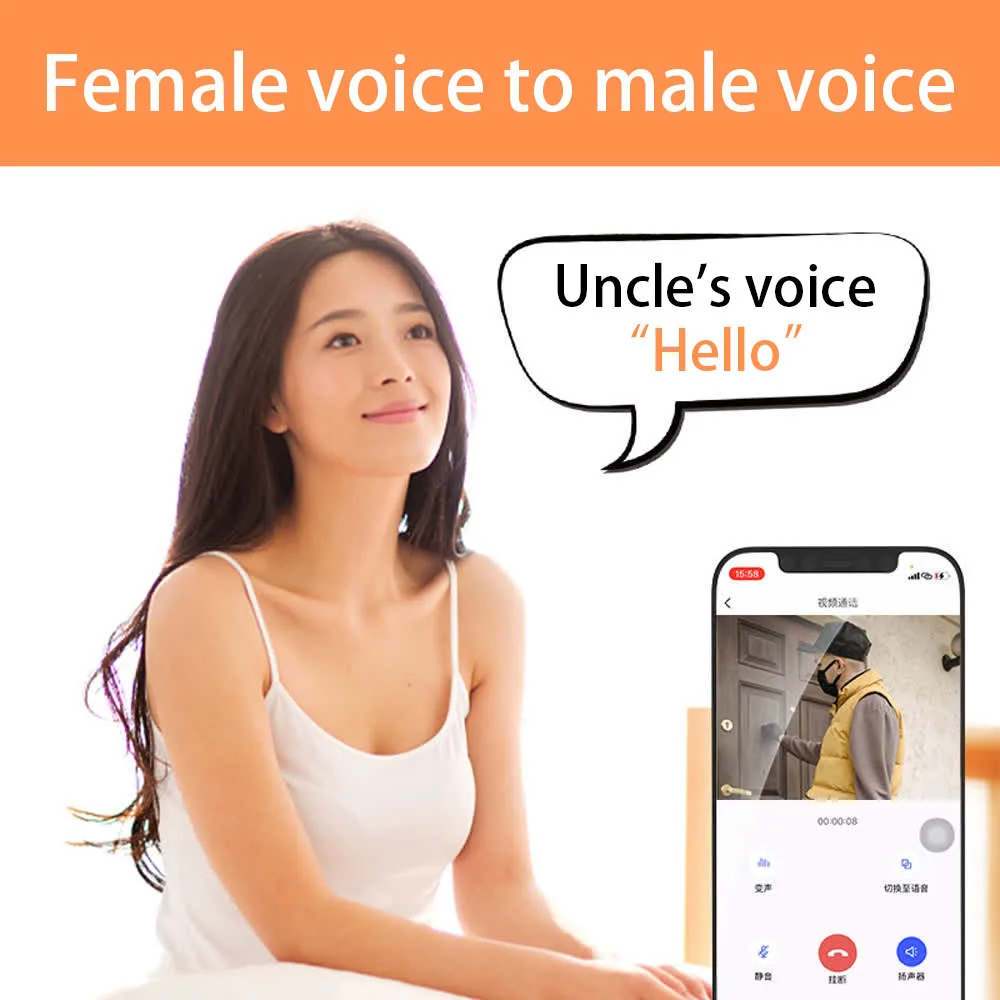 Doorbell WiFi Wireless Video Two-way Intercom Doorbell Camera APP Control Home Door Bell For Home Security Alarm System