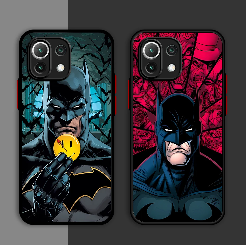 B-Batman Phone Case for Redmi Note 7 8 Pro 8T 9 Pro 9S 10 4G 5G 10 11S 10 11 12 13Pro 10Lite 12 13ProPlus5G 12 13 4G 5G