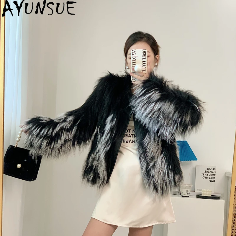 

Wool Fur Coat Women Winter Coat Women Fur Jackets for Women Elegant Loosen Coats and Jackets Female Tops Chaquetas Para Mujer Zm