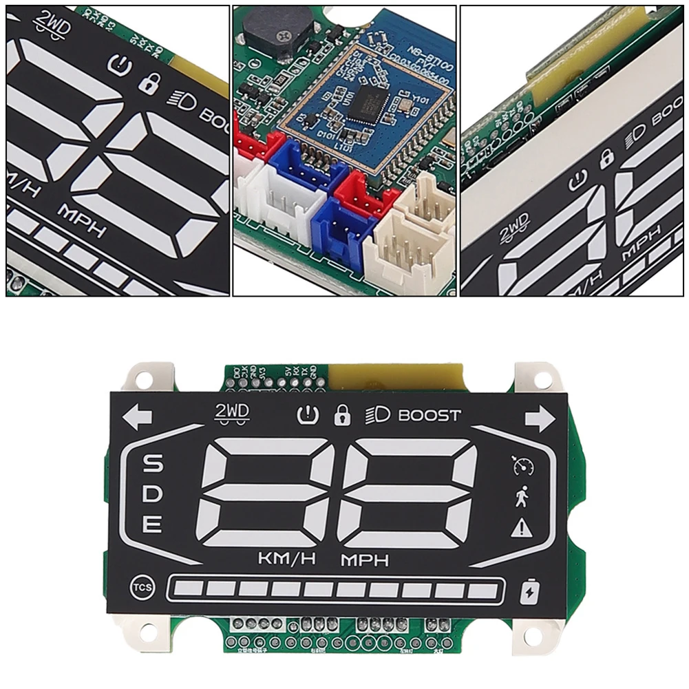 

electric scooter Dashboard For Ninebot For ZT3 Pro Electric Scooter LED Display Instrument Meter Board Waterproof Replaces Parts