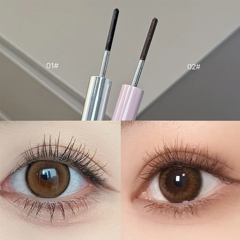 الرموش إطالة الماسكارا مقاوم للماء طويلة الأمد حريري لاش رموش سوداء تمديد يشكلون الجمال العين مستحضرات التجميل الكورية